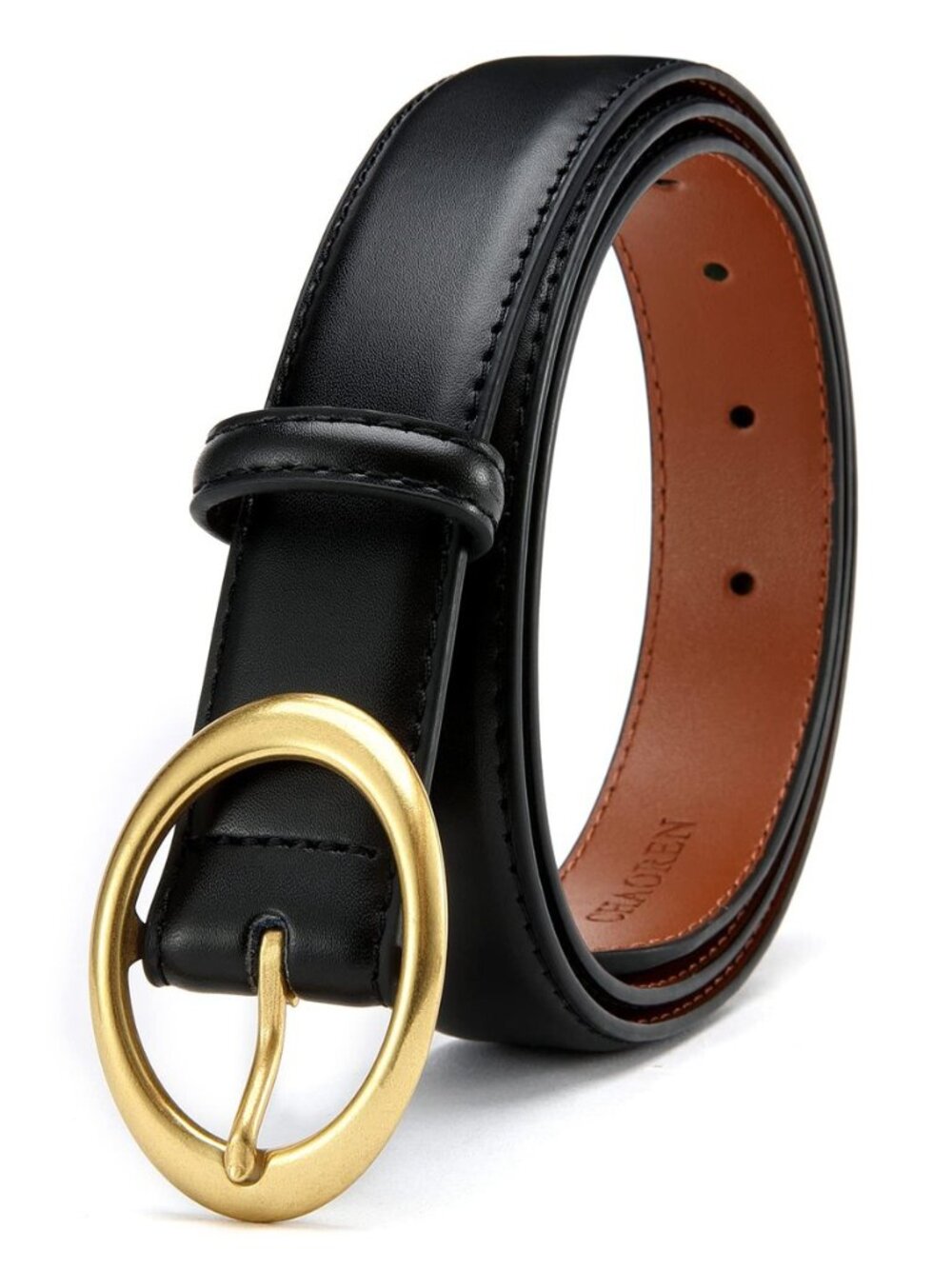 Belts for Women - Leather Belt Women for Jeans and Dress